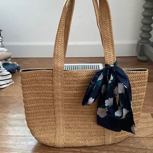 Draper James Woven Shoulder Bag